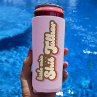 Little Miss Shit Talker - Slim Can Drink Koozie