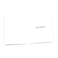 Pop Life Funny Love Card - I Hate You the Least