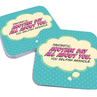 Fantastic. Another Day All About You! Birthday Paper Coaster Set