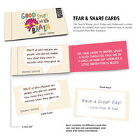 Good Stuff for the Brain - Tear and Share Quote Notecards