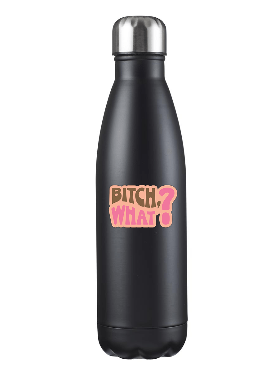 Bitch, What? Funny Vinyl Sticker