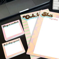 Things to Overthink Sticky Notes (3x3" Post It's with 50 Sheets)