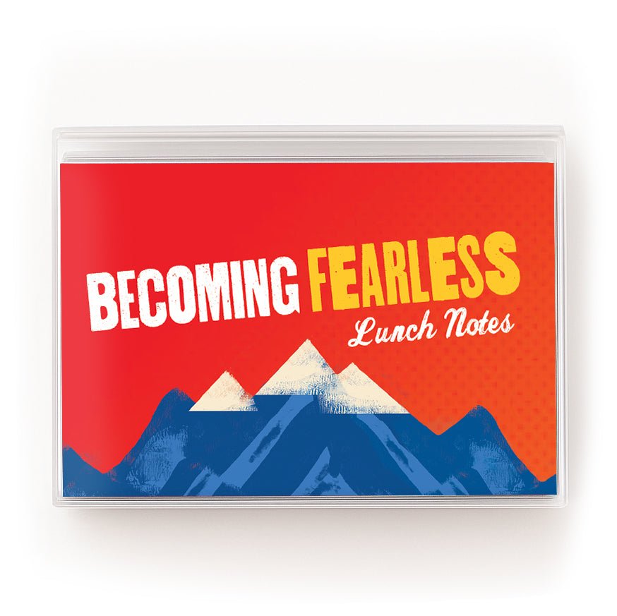 "Becoming Fearless" Affirmation Cards and Lunch Notes - Boxed Set