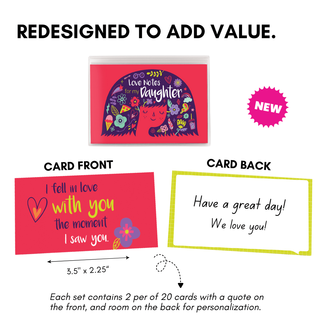 Love Notes to My Daughter - Inspirational Boxed Notecard Set