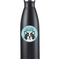 “Love is a Four-Legged Word” Cat Sticker