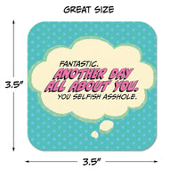 Fantastic. Another Day All About You! Birthday Paper Coaster Set