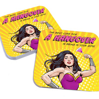 The Best Cure for A Hangover is Being in Your 20's Paper Coaster Set