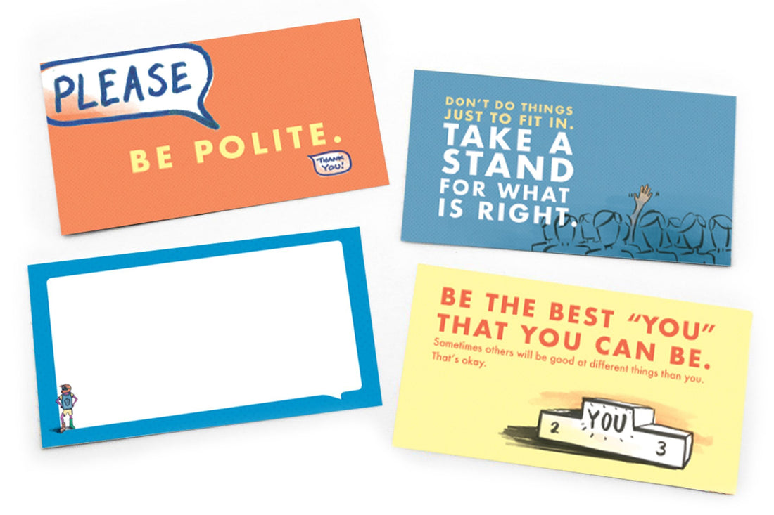 Being Yourself - Tear and Share Lunch Notes for Kids