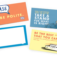 Being Yourself - Tear and Share Lunch Notes for Kids