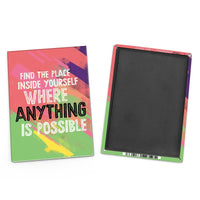 Inspirational Magnet - Find the Place Inside Where Anything is...