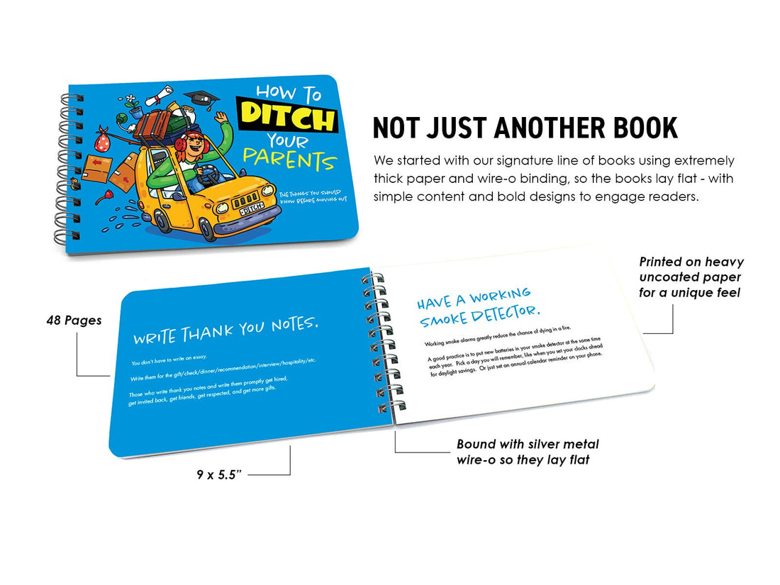 How To Ditch Your Parents - Book of Advice for Graduates