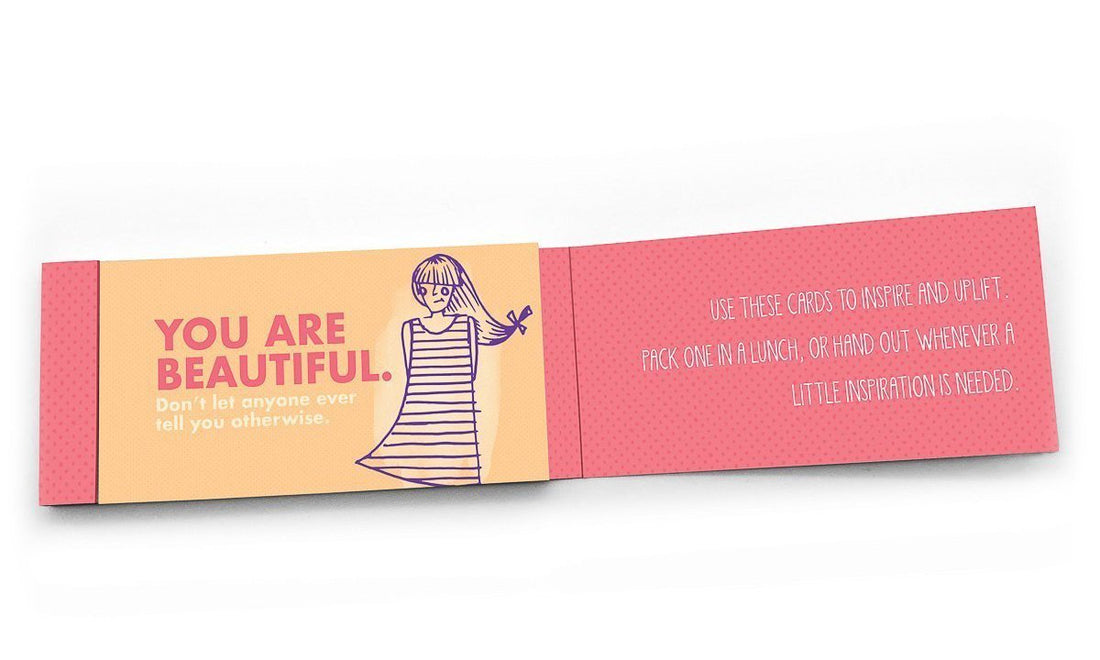 Being a Girl - Inspiring Lunch Notes for Young Kids