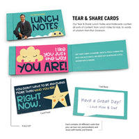 Mr. Rogers Inspirational Quote Notecards / Lunch Notes